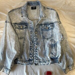 Trendy Light Blue Denim Jacket